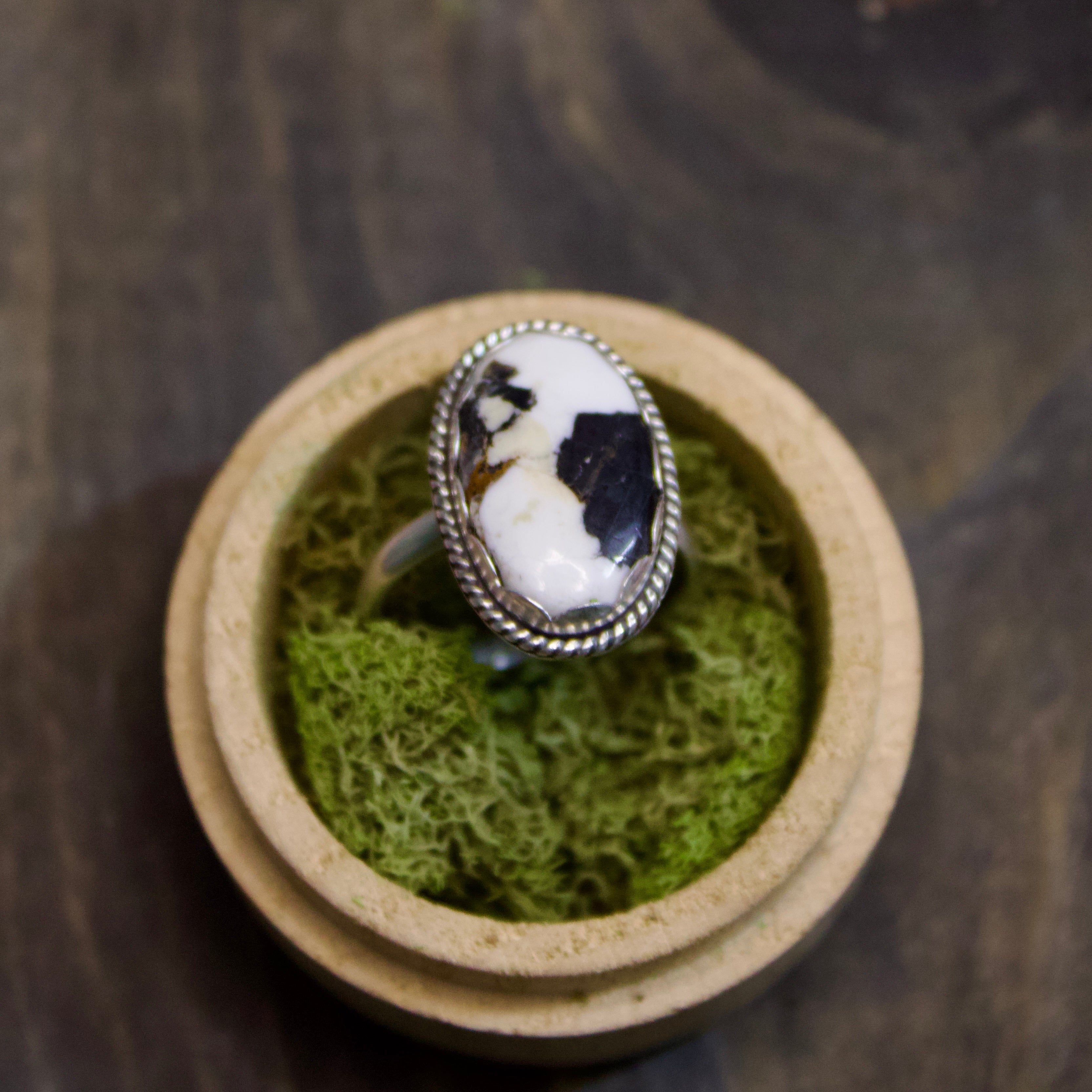 White Buffalo Ring