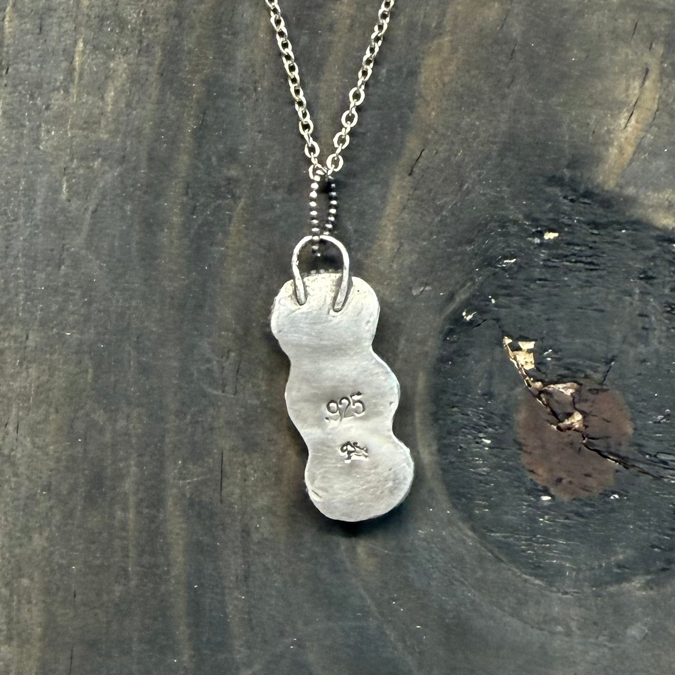 Kingman, White Buffalo and Pink Conch Pendant